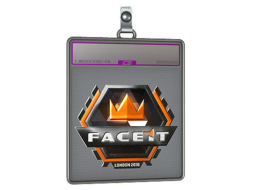 Sticker Slab | FACEIT (Foil) | London 2018