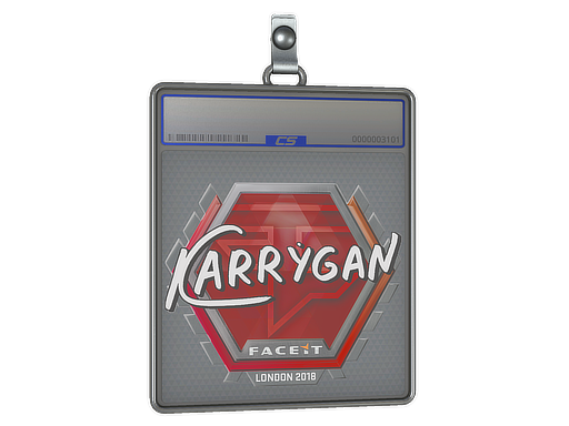Sticker Slab | karrigan | London 2018