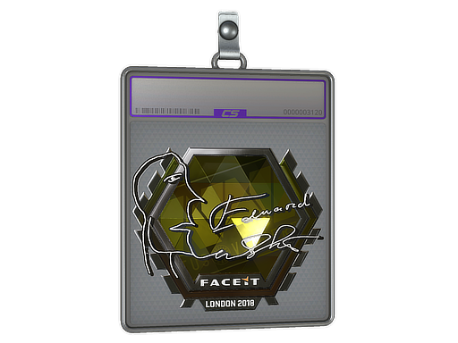 Sticker Slab | Edward (Foil) | London 2018