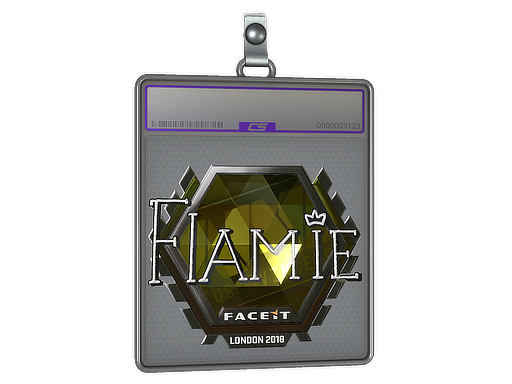 Sticker Slab | flamie (Foil) | London 2018