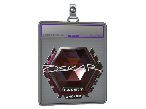 Sticker Slab | oskar (Foil) | London 2018