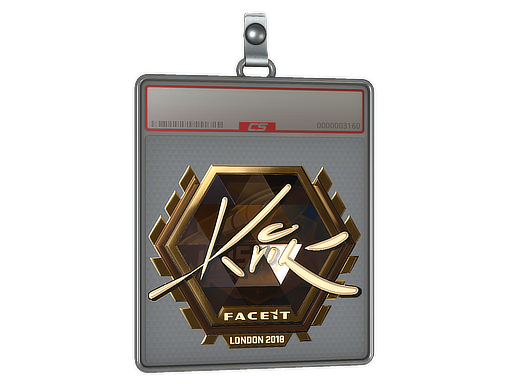 Sticker Slab | Kvik (Gold) | London 2018