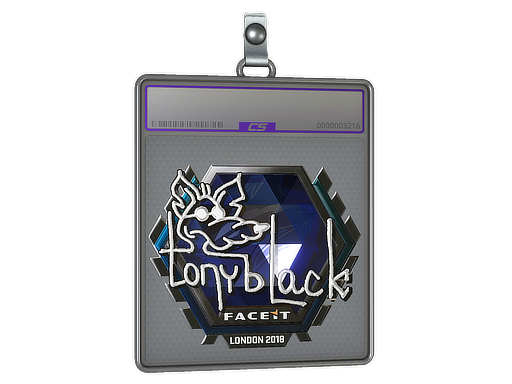 Sticker Slab | tonyblack (Foil) | London 2018
