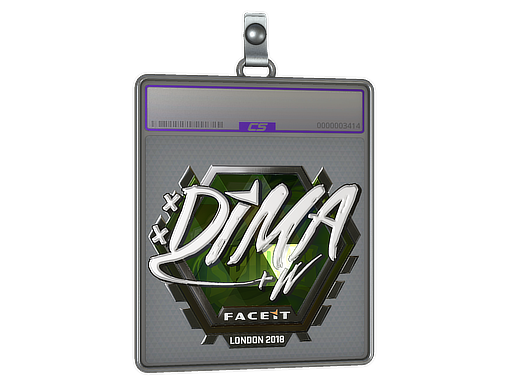 Sticker Slab | Dima (Foil) | London 2018