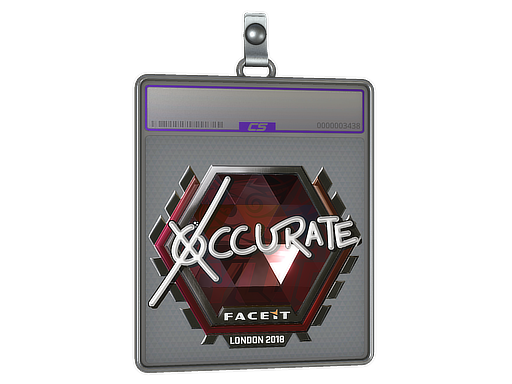 Sticker Slab | xccurate (Foil) | London 2018