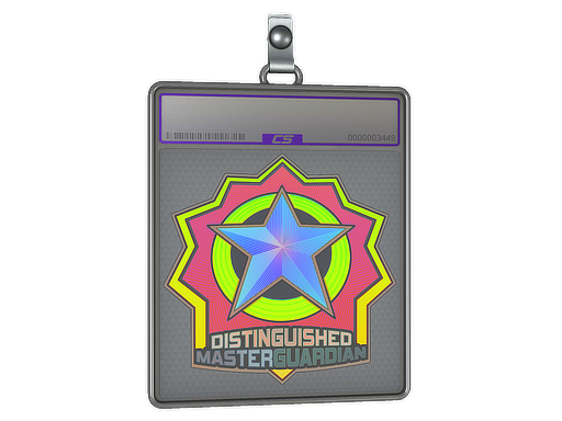 Sticker Slab | Distinguished Master Guardian (Holo)
