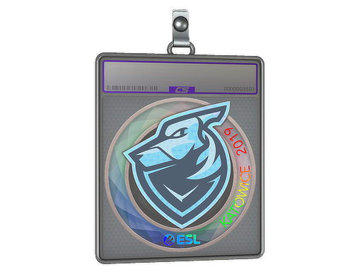 Sticker Slab | Grayhound Gaming (Holo) | Katowice 2019