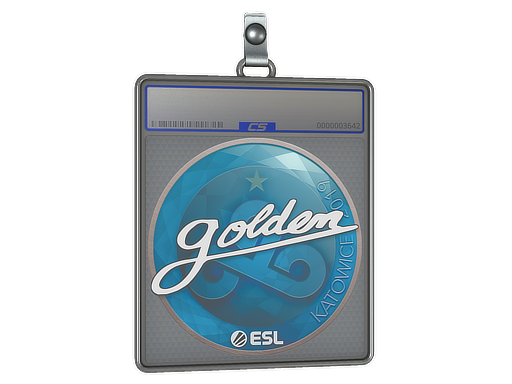 Sticker Slab | Golden | Katowice 2019