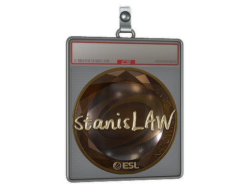 Sticker Slab | stanislaw (Gold) | Katowice 2019