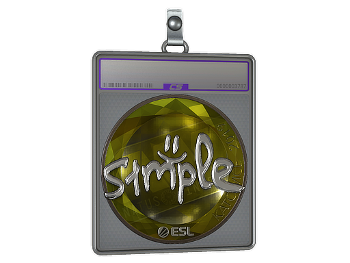 Sticker Slab | s1mple (Foil) | Katowice 2019