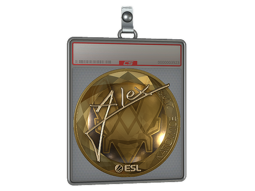 Sticker Slab | ALEX (Gold) | Katowice 2019