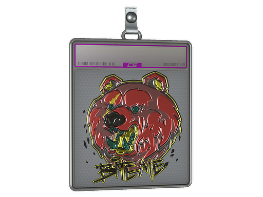 Sticker Slab | Bite Me (Foil)