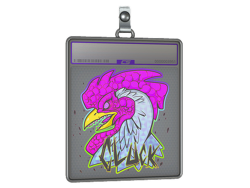 Sticker Slab | Cluck (Holo)