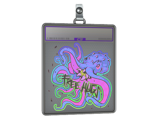 Sticker Slab | Free Hugs (Holo)