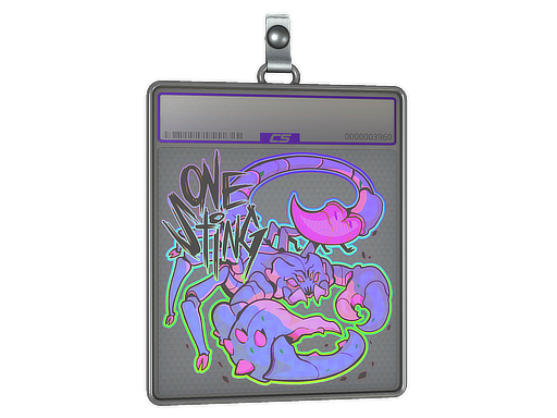 Sticker Slab | One Sting (Holo)