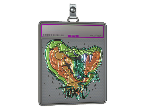 Sticker Slab | Toxic (Foil)
