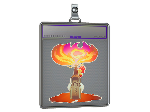 Sticker Slab | Hot Wings (Holo)