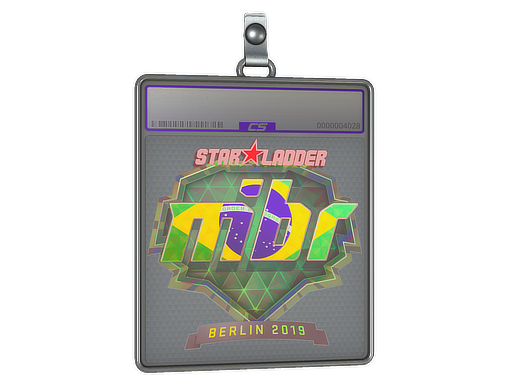 Sticker Slab | MIBR (Holo) | Berlin 2019
