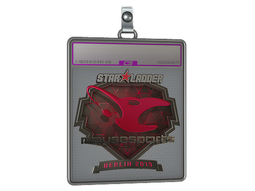 Sticker Slab | mousesports (Foil) | Berlin 2019