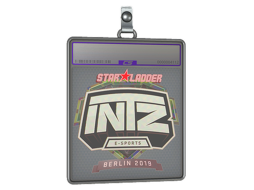 Sticker Slab | INTZ E-SPORTS CLUB (Holo) | Berlin 2019