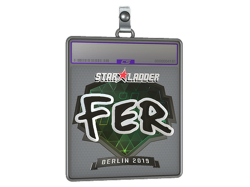 Sticker Slab | fer (Foil) | Berlin 2019