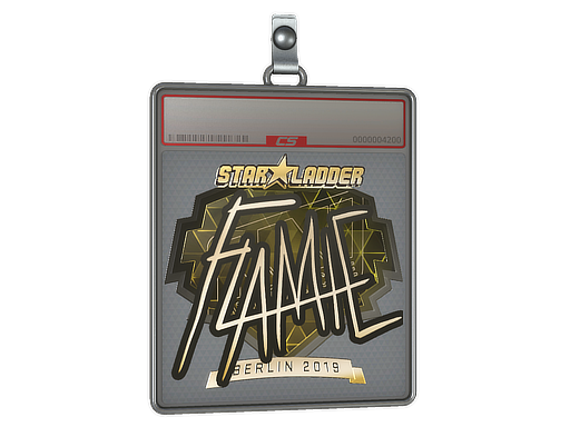 Sticker Slab | flamie (Gold) | Berlin 2019