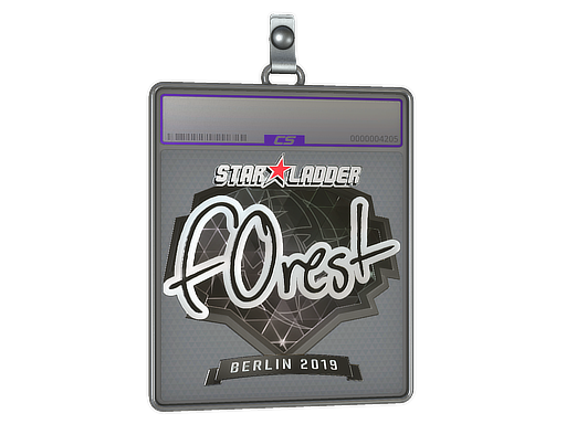 Sticker Slab | f0rest (Foil) | Berlin 2019
