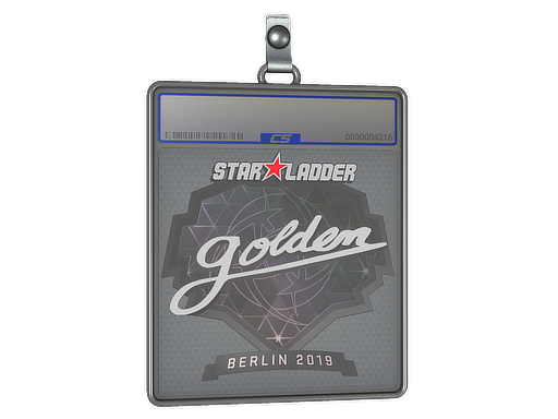 Sticker Slab | Golden | Berlin 2019