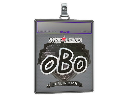 Sticker Slab | oBo (Foil) | Berlin 2019