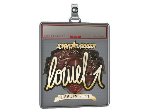 Sticker Slab | loWel (Gold) | Berlin 2019