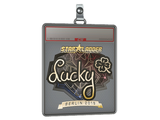 Sticker Slab | Lucky (Gold) | Berlin 2019