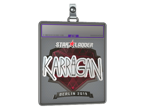 Sticker Slab | karrigan (Foil) | Berlin 2019