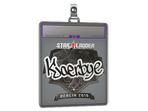 Sticker Slab | Kjaerbye (Foil) | Berlin 2019