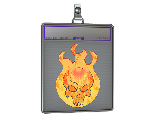 Sticker Slab | Incineration (Holo)