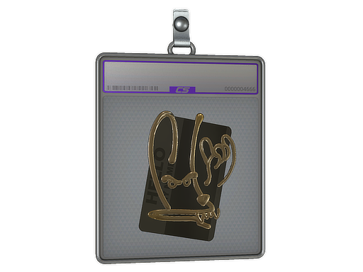 Sticker Slab | Hello M4A4 (Gold)