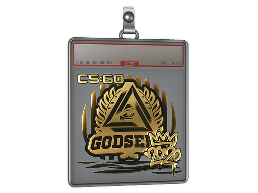 Sticker Slab | GODSENT (Gold) | 2020 RMR
