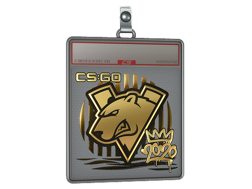 Sticker Slab | Virtus.pro (Gold) | 2020 RMR