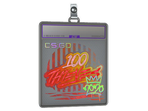 Sticker Slab | 100 Thieves (Holo) | 2020 RMR