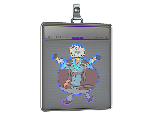 Sticker Slab | Poorly Drawn Bloody Darryl (Holo)