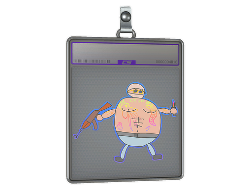 Sticker Slab | Poorly Drawn Terrorist (Holo)