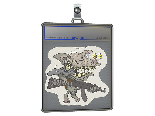 Sticker Slab | Black Shark Shooter
