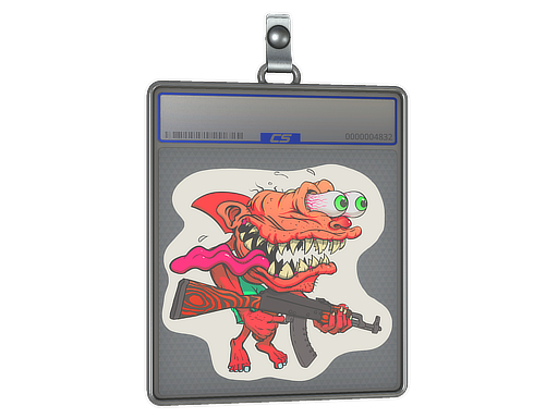 Sticker Slab | Red Shark Shooter