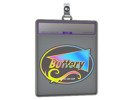 Sticker Slab | Candy Buttery (Holo)