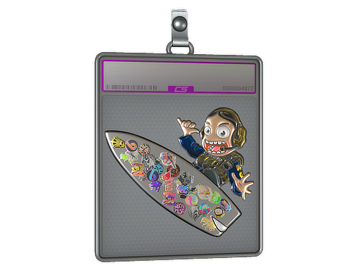 Sticker Slab | Sticker Bomb Surf Ava (Foil)
