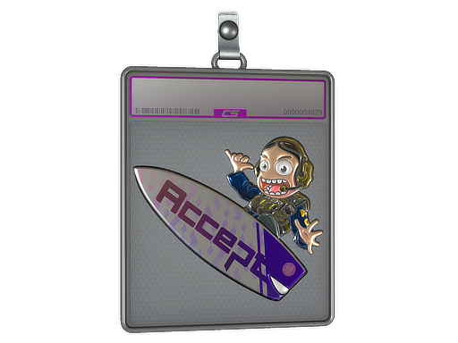 Sticker Slab | Akihabara Accept Surf Ava (Foil)