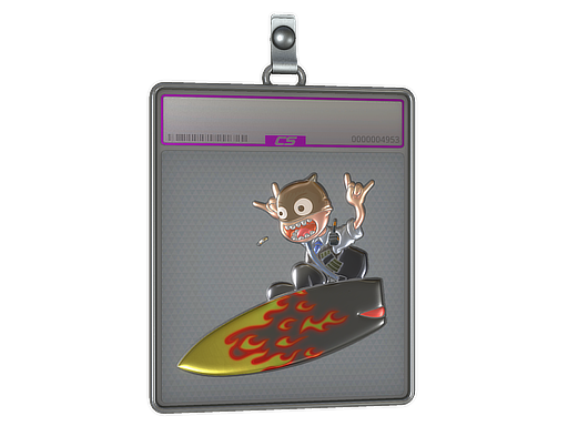 Sticker Slab | Blaze Surf K (Foil)