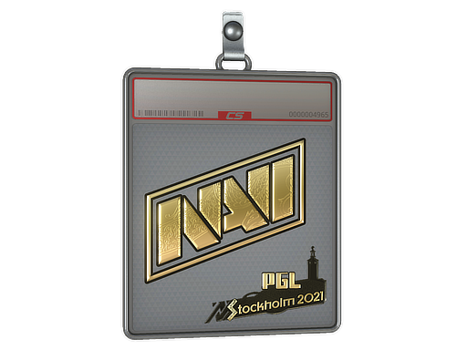 Sticker Slab | Natus Vincere (Gold) | Stockholm 2021