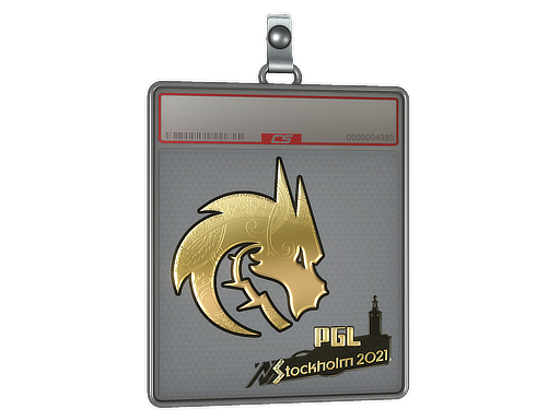 Sticker Slab | Team Spirit (Gold) | Stockholm 2021