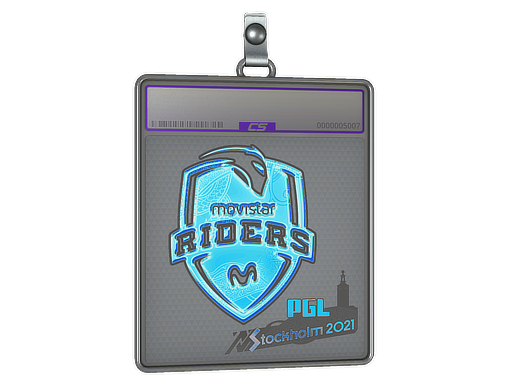 Sticker Slab | Movistar Riders (Holo) | Stockholm 2021
