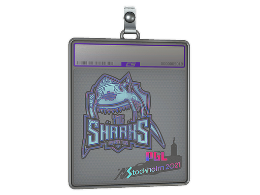 Sticker Slab | Sharks Esports (Holo) | Stockholm 2021